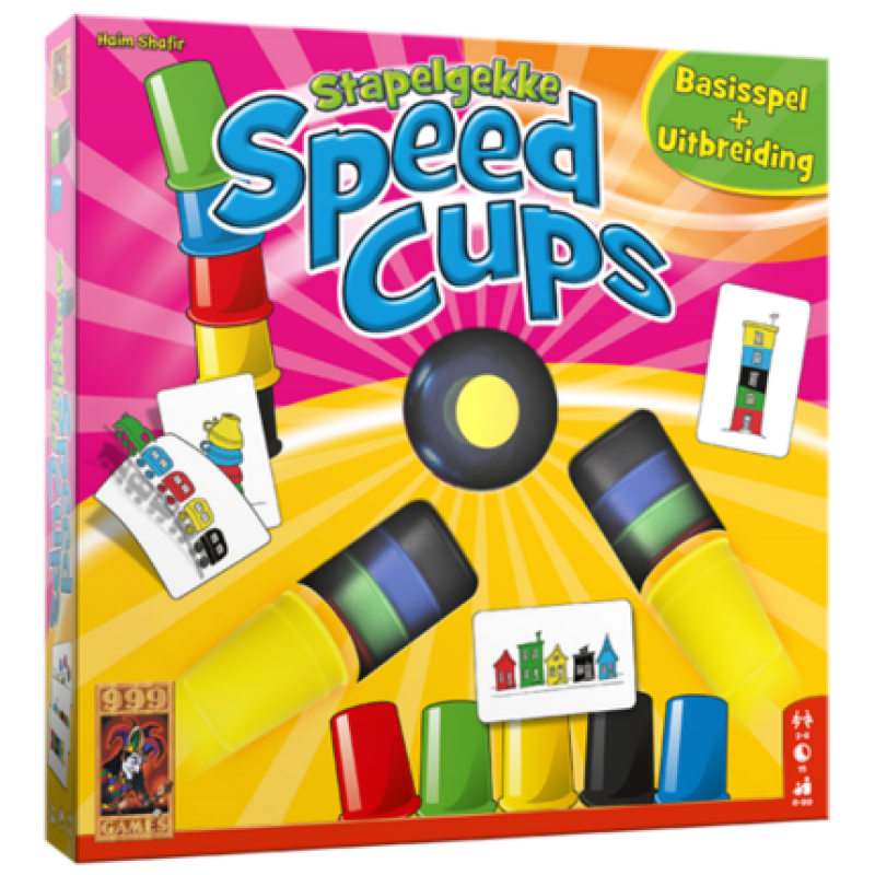 Stapelgekke Speed Cups 6 spelers